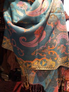 Golden Vintage Blue Metallic Paisley Brocade Pashmina Scarf Wrap https://www.etsy.com/listing/594764832/golden-vintage-blue-metallic-paisley Blue Shawl With Traditional Patterns And Drape, Blue Shawl With Traditional Patterns, Elegant Blue Shawl With Paisley Print, Blue Silk Shawl For Festive Occasions, Festive Blue Silk Shawl, Blue Vintage Shawl Scarf, Traditional Blue Silk Shawl, Blue Jamawar Shawl For Festive Occasions, Traditional Blue Silk Shawl Scarf