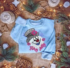 Gildan and alike brand sweatshirts unisex fit, this design is printed vinyl Brand Sweatshirts, Hazel Green, Frosty The Snowmen, Branded Sweatshirts, Girl Sweatshirts, Embroidered Shirt, Leather Fabric, Sleeve Designs, Printed Sweatshirts