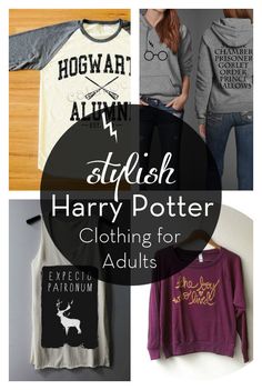 harry potter clothing for adults and children