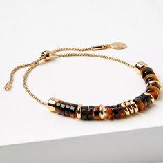 New With Tags In Forever Fresh Tortoiseshell Print With A Pull Tie Design. This Bracelet Is A Pop Of Glam For Any Look. It Is Very Versatile. You Can Wear It Casual Or To Dress Up Your Outfit. Tie Design, Tortoise Shell, Wear It, Loft, Dress Up, Bracelet, Tags, How To Wear, Women Shopping