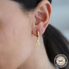 --LosAngelesMinimalist-- Letter Earring, Minimalist Earrings, Huggie Hoop Earrings, Gold Plated Earrings, Initial Earring, Everyday Earrings, Personalized Earring Please write down the initial you want to finalize the order. It offer an easy usage and will hold up long times due to the material choice and production quality. The earrings comes in pairs. Material: High-Quality Solid 925 Sterling Silver Finish: Gold, Silver, Gold Rose The earring is finished with either 14K gold fill, rose gold fi Minimalist Drop Cartilage Earrings As Gift, Minimalist Personalized Drop Earrings, Personalized Minimalist Drop Earrings, Personalized Minimalist Dangle Earrings, Minimalist Pierced Huggie Earrings For Gift, Simple Dangle Hoop Earrings As Gift, Simple Cartilage Earrings As Gift, Simple Nickel Free Huggie Earrings For Gift, Simple Nickel-free Huggie Earrings For Gift