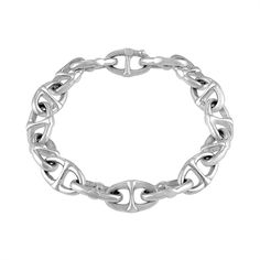 Silver Extra Large Mariner Link Bracelet– JenniferAlfano.com Limited Stock, Link Bracelets, Extra Large, Angeles, Necklaces, Bracelet, Sterling Silver, Silver, Los Angeles