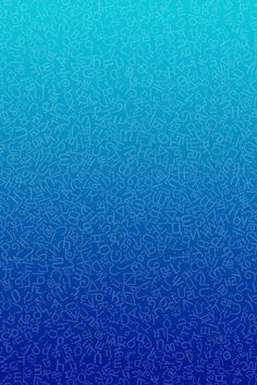 an abstract blue background with letters and numbers