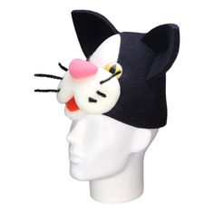 This Cat Hat will definitely make you stand out at your next Party, Hora Loca, Wedding, Corporate Event, Birthday, Quinceanera, or Halloween Party! It can be used as a wedding hats, top hats, photo booth props, or a party favor. Novelty Costume Hats And Headpieces For Parties, Novelty Party Costume Hats And Headpieces, Novelty Costume Hat For Costume Party, Halloween Cat Ears Costume Accessories, Adjustable Cat Ears Costume Accessories, Novelty Hat For Carnival, Novelty Carnival Hat Costume Accessory, Novelty Carnival Costume Hat, Carnival Novelty Costume Hat