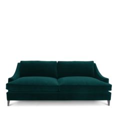 Bloomingdale's Artisan Collection Charlotte Velvet Sofa - 100% Exclusive Sofa Couch Design, Teal Sofa, Sustainable Building, Exclusive Homes, Couch Design, Bedroom And Living Room, Exclusive Home, Dining Room Bedroom, Velvet Sofa