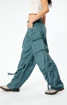 Grunge style gets comfortable in the new Showpiece Low Rise Cargo Pants from PacSun. These lightweight woven pants sit low on the waist and feature roomy cargo side pockets and a loose baggy fit. Cargo Baggy Pants, Low Rise Cargo Pants, E Signature, My Mobile Number, Baggy Pants, Baggy Pant, Grunge Style, Baggy Fits, Grunge Fashion