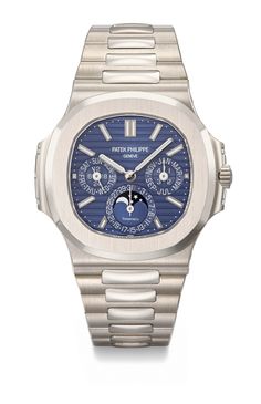 SIGNED PATEK PHILIPPE, GENEVE, RETAILED BY TIFFANY & CO., NAUTILUS MODEL, REF. 5740⁄1G-001, MOVEMENT NO. 7'352'515, CASE NO. 6'401'929, CIRCA 2021 Rolex Watches Women, Leap Year, Watches Women, Perpetual Calendar, Moon Phases, Tiffany & Co., Rolex Watches