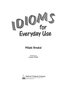 the front cover of doms for everyday use, which is written in black and white