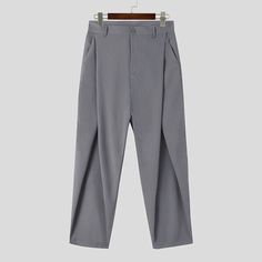 SPECIFICATIONSBrand Name: INCERUNApplicable Season: Four SeasonsOrigin: Mainland ChinaCN: GuangdongMaterial: POLYESTERApplicable Scene: CASUALPant Style: pencil pantsStyle: CasualModel Number: Men's Pleated High Waist TrousersThickness: midweightWaist Type: highDecoration: noneGender: MENItem Type: full lengthClosure Type: Elastic WaistFabric Type: BroadclothLength: full lengthFront Style: FlatFit Type: regularColor: Black,Grey,CamelSize: S,M,L,XL,2XL,3XL,4XL,5XL,Plus SizeSize:S,M,L,XL,2XL,3XL,4XL,5XLFabric Material:100%PolyesterColour:Black,Grey,CamelSuitable Type:FitStyle:BasicsOccasion:LeisurePattern:Solid colorThickness:ModerationProduct Description:Men's Solid color long pants.Package Included:1 * PantsPlease note:Thanks to your understanding, the size may be 2 cm / 1 inch inaccurate Mens Trousers Casual, Button Pants, High Waist Trousers, Mens Crosses, Polyester Pants, Mode Casual, Plus Size Pants, Pencil Pants, Pleated Pants