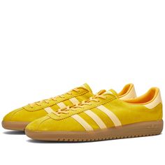 Buy Adidas Bermuda - Gold & Yellow from END. (US) - only $95. Fast shipping on latest Adidas Yellow Adidas Shoes, Adidas Bermuda, Designer Sneakers Women, Adidas Yellow, Yellow Adidas, Y2k Shoes, Yellow Sneakers, Saint Laurent Sunglasses, Adidas Shoes Women