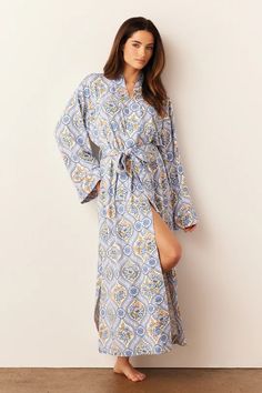 Kaia Kimono Robe | Villeroy – MASONgrey Just Relax, Oversized Fits, Ankle Length, Polyester Spandex, Long Sleeves, Gift Ideas, Wardrobe, Long Sleeve, How To Wear