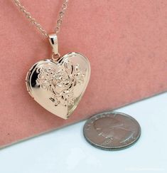 Roses Picture Locket Necklace Rose Gold Over Stainless | Etsy Elegant Rose Gold Heart Locket Necklace, Dainty Rose Gold Heart Locket Necklace, Valentine's Day Rose Gold Elegant Locket Necklace, Rose Gold Heart Locket Necklace For Wedding, Elegant Rose Gold Locket Necklace For Valentine's Day, Rose Gold Locket For Valentine's Day, Rose Gold Heart Locket Jewelry, Rose Gold Heart Pendant Locket Necklaces, Rose Gold Heart Pendant Locket Necklace