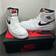 Jordan 1 Yin Yang White Og Premium Size 14 Comes With Box Only Been Worn Twice Jordan 1 Yin Yang, Nike Air Jordan 1 Retro, Air Jordan 1 Retro High Og, Air Jordan 1 Retro High, Nike Air Jordan 1, Air Jordan 1 Retro, Jordan 1 Retro High, Jordan 1 Retro, Air Jordan 1