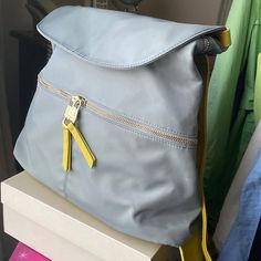 Women’s Handbag!!! Yellow Shoulder Bag With Zipper Pocket For Everyday Use, Trendy Yellow Backpack, Yellow Bag With Zipper Pocket For Everyday, Trendy Yellow Backpack-style Shoulder Bag, Trendy Yellow Backpack Shoulder Bag, Trendy Yellow Backpack Style Shoulder Bag, Casual Yellow Bag With Detachable Strap, Trendy Yellow Backpack For Everyday Use, Trendy Yellow Backpack Bag