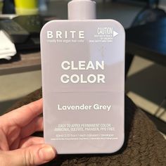 With Brite Shampoo Color, Every Lathering Session Turns Into A Color-Refreshing Experience. Depending On Your Chosen Shade, This Color Depositing Shampoo Works To Neutralize Yellow Tones Or Add Soft Purple Hints To Light Blonde, Grey, Or Pre-Colored Lavender Grey Make Offer Color Depositing Shampoo, Lavender Grey, Vegan Hair, Hair Color For Women, Color Shampoo, Yellow Tones, Light Blonde, Purple Grey, Womens Hairstyles