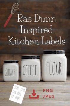 Download these design program ready files for an organized farmhouse kitchen. It’s that time! When habits are evaluated and resolutions made. One of the things that are top of mind for most (and me… Healthy Hobbies, Kitchen Labels, Life Group, Creative Craft, Youth Group, Household Tips, Easy Home Decor, Printable Labels, Graphics Designer