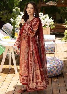 Asim Jofa Unstitched Basic Print Collection 2024 | Sanaullah Store Drama Shirt, Lehenga Blue, Simple Maxi, Dress Georgette, Maroon Outfit