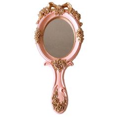 Vintage Hand Mirror boogzel apparel Retro Grunge Outfits, Boogzel Apparel, Cottagecore Wall Decor, Vintage Hand Mirror, Dreamcore Aesthetic, Pastel Kawaii, Aesthetic Room Ideas, Rhinestone Hair Pin, Handheld Mirror