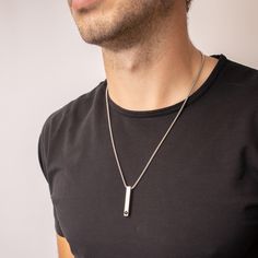 The Perfect Gift for Your Loved One The Eternity's Journey necklace is a minimalistic piece containing a photo of a special moment in your life. It's sleek stainless steel pairs well with any outfit or any special occasion! Don't miss out on giving a gift that will bring tears of joy to the recipients eyes the moment they look through the pendant see a photo of a memory they hold dear. Necklace Details Pendant Materials: High Quality Stainless Steel - Silver/ Gold Plated Pendant Size: 35mm x 20m Modern Stainless Steel Jewelry With Rectangular Pendant, White Gold Stainless Steel Necklace For Everyday, Elegant Stainless Steel Jewelry For Everyday, Elegant Everyday Stainless Steel Jewelry, Minimalist Stainless Steel Rectangular Pendant Necklace, Stainless Steel Square Pendant Necklace For Everyday, Modern Stainless Steel Jewelry With Square Pendant, Minimalist Stainless Steel Square Pendant Jewelry, Modern Stainless Steel Square Pendant Necklace