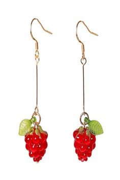 good quality and they look like the pictures Cherry Colored Earrings Gift, Trendy Cherry Dangle Earrings, Cherry Color Dangle Earrings For Party, Cherry Dangle Earrings For Party, Party Cherry Earrings, Cute Drop Earrings For Pierced Ears, Cherry Color Dangle Earrings, Cute Pierced Drop Earrings, Cherry Dangle Earrings With Ear Wire