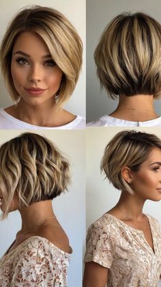 Short Bob Hairstyles Short Bob Hairstyles For Fine Hair, Cute Bobs For Fine Hair, Really Short Bob, Short Textured Bob, Latest Bob Hairstyles