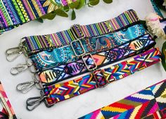 "They are a great way to brighten up and restyle any purse or handbag. They are soft and comfortable and have a wide adjustment range. Our straps are interchangeable and can be used with any bag that has a place to attach a strap. It's a great way to 'reinvent' your old purse or handbag - or spice it up for a special occasion. We have two sizes available and two hardware colors available! Strap Details: - 1.5\" wide (3.8cm) - Easily adjustable by sliding the buckle - Length range is approximatel Spice It Up, Handbag Straps, Fabric Bag, Purse Bag, Bag Straps, Color Show, Black Cotton, Spice Things Up, Shoulder Straps