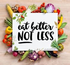 SAY NO TO EAT LESS! #DIET #EAT #FOOD #HEALTHYFOOD #SALAD #VEG #YOYO Salad Quotes, Wellness Selfcare, Healthy Teas, Eat Better, Juice Plus