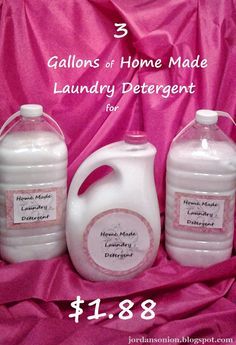 Home Made Cleaning Products, Home Made Laundry Detergent, Soap Jellies, Healthy Household, Toxic Household, Laundry Diy, Diy Laundry Soap, Homemade Laundry Detergent Recipes, Laundry Detergent Recipe