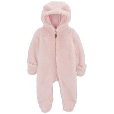 Style your little one in this baby girl Carter's pink hooded ear sherpa jumpsuit. Click on this BABY ESSENTIALS & APPAREL GUIDE to find everything you need to keep your baby healthy and happy! Style your little one in this baby girl Carter's pink hooded ear sherpa jumpsuit. Click on this BABY ESSENTIALS & APPAREL GUIDE to find everything you need to keep your baby healthy and happy! FEATURES Zips from ankle to chin 3D ears on hood Built-in footiesFABRIC & CARE Polyester Machine wash ImportedRESP Cute Pink Winter Onesie, Cute Pink Hooded Onesie, Carters Size Chart, Healthy And Happy, Carters Baby, Snow Suit, Baby Essentials, 3 Months, 6 Months