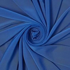 a close up shot of a blue fabric