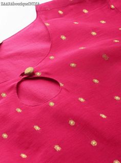 HAND CRAFTED KURTA SET DESCRIPTION *Pink and gold-toned self design kurta with trousers *Pink and gold-toned straight calf length kurta, has a keyhole neck, three-quarter sleeves, straight hem, side slits *Pink Solid trousers, has partially elasticated waistband, hook and eye closure *Fabric:- Top fabric: 100% Polyester Bottom fabric: 100% Cotton *Wash Care:- Hand-wash AVAILABLE IN 6 SIZES THEY ARE IN FOLLOWING MEASUREMENTS IN INCHES:- XS:- Bust-34/Shoulder-14/Top Length-46/Bottom Waist-30/Botto Pink Straight Kurta Sets For Celebration, Gold Semi-stitched Straight Kurta Dress, Pink Kurta For Celebration, Pink Self-design Kurta For Celebration, Pink Summer Dresses With Pallu, Gold Kurta For Navratri Party, Gold Fitted Straight Kurta Dress, Party Pink Kurta With Self Design, Gold Straight Kurta Dress For Festive Season