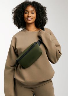 The Roe Belt Bag is the one piece that was missing from our collection—a clean statement essential that completes your mom arsenal. Nicely fitting your quick-trip essentials, the Roe is perfect for every day and any outfit. Stylishly hands-free, just like mom-life should be. Fanny Pack Style, Trip Essentials, Matte Black Hardware, Chestnut Color, Gear Bag, Best Bags, Crossbody Tote, Black Hardware, Nylon Bag