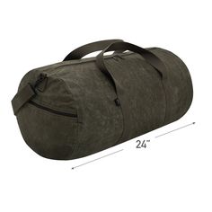 Rothco Waxed Canvas Shoulder Duffle Bag - 24 Inch OD Waxed Canvas Duffle Bag, Canvas Gym Bag, Canvas Duffle Bag, Gym Essentials, Theatre Costumes, Personal Belongings, Oil Treatments, Waxed Canvas, Sport Bag