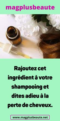 Rajoutez cet ingrédient à votre shampooing et dites adieu à la perte de cheveux. Hair Care Recipes, Sims Hair, Hair Care, Hair, Beauty