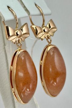 USSR Rare Vintage Original Soviet Natural Cornelian Rose Gold Earrings 583 14K | eBay Pear-shaped Rose Gold Earrings For Formal Occasions, Rose Gold Pear-shaped Earrings For Formal Occasions, Formal Pear-shaped Rose Gold Earrings, Formal Rose Gold Pear-shaped Earrings, Vintage 14k Gold Earrings For Gift, Vintage 14k Gold Earrings As Gift, Vintage Pear-shaped Formal Earrings, Luxury Pear-shaped Earrings As Gift, Vintage Pear-shaped Earrings For Formal Occasions