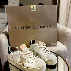 Excellent Condition Smoke And Pet Free Home Goose Shoes, Golden Goose Shoes, Charleston Sc, Golden Goose, Charleston, Womens Shoes Sneakers, Shoes Sneakers, Color White, Women Shoes