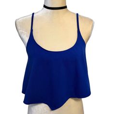 Nwt. Blue Crop Tank Top Women Various Sizes. Strappy Style, Criss Cross Back, Pointed Bottom Hem. Chocker Is Not Included. Pictures Are Part Of Description. Pictures Shown Are Size M. Measurements Are Taken While Laid Flat And Approximate Pit Unstretched, Length (Pit-Hem) Respectively Size M = 17.5", 6.5" Size L = 19", 6.5" Bundle To Save Or Reasonable Offers Only Pls. Blue Summer Tank Top For Day Out, Blue Cropped Tank Top For Party, Blue Stretch Tops For Vacation, Victoria's Secret Casual Summer Tops, Victoria's Secret Summer Party Top, Blue Stretch Summer Tops, Chic Blue Stretch Tank Top, Blue Stretch Tank Top For Night Out, Summer Blue Cropped Crop Top