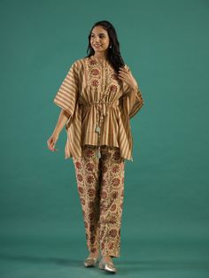 Cotton Kaftan, Indian Floral Kaftan, Long Caftan,Dress For to be Moms, Beach Cover up, Sleepwear, Indian Kaftan, Maxi Dress,Bikini Cover Up This classic night suit will help you set the right tone for any season. Club it up with those fluffy room slippers for a win-win look for leisure hours This elegant ensemble is perfect for festive celebrations. Fabric - Cotton Colour: Same as Picture Size : S (36)"   M (38) " L (40) " XL (42) " XXL (44) We have bulk quantity of Indian Kurta, Kurtis, if you need more then please share your requirement. Care Instructions: First Few Wash Separately | Dark Colors to be Wash separately | Cold Machine Wash | Do not use Strong Detergent | Do not Bleach | Do not soak for long time  ( Note-- International Buyers are responsible for their Country Custom Duties Bohemian Printed Tunic Set, Traditional Summer Sets With Back Tassel Tie-up, Multicolor Summer Tunic Sets, Festive Summer Tunic Sets, Printed Tunic Sets For Summer, Summer Printed Tunic Sets, Summer Vacation Tunic Sets, Beige Cotton Sets For The Beach, Beige Cotton Beach Set