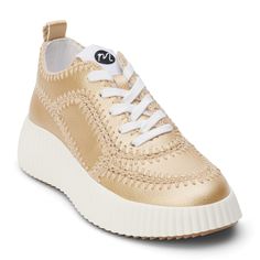 PRICES MAY VARY. Synthetic upper Textile lining Padded insole Lace up closure 2 inch heel Vegan, Platform Sneaker With Patchwork Style Detail. Sandals Wedges, Gold Sneakers, Wedge Sneakers, Platform Sneaker, Boot Accessories, Platform Wedge, Girls Boots, Platform Sneakers, Boots For Sale