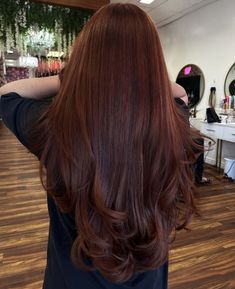 Deep Cinnamon Hair Color, Auburn Hair On Olive Skin, Auburn Hair Gloss, Brown Maroon Hair, Coco Hair Color, Mahagony Copper Hair, Dark Brown Cinnamon Hair Color, Chai Hair Color