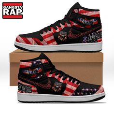 Lynyrd Skynyrd Fans Gift Air Jordan 1 Hightop Shoes Unlock the perfect blend of style and nostalgia with the Lynyrd Skynyrd Fans Gift Air Jordan 1 Hightop Shoes. This exclusive footwear celebrates the legendary Southern rock band, Lynyrd Skynyrd, and is designed for both admirers of the music and sneaker enthusiasts. With a sleek design that embodies true rock and roll spirit, these shoes are an essential addition to any fan’s collection. Crafted by Nike under the iconic Jordan brand, thes Jordan Mid-top Fade-resistant Streetwear Shoes, Casual High-top Synthetic Jordan Shoes, Streetwear Fade-resistant Jordan Shoes, Fade-resistant Lace-up Jordan Shoes For Streetwear, Custom Lace-up Synthetic Sneakers For Streetwear, Fade-resistant Synthetic Jordan Lace-up Shoes, Jordan Lace-up Shoes With Cushioned Footbed, Fade-resistant Synthetic High-top Sneakers, Fade-resistant Synthetic Jordan Shoes With Round Toe