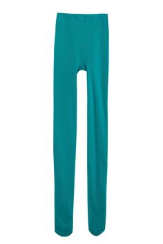 Turquoise opaque footed 80D tights. Reinforced crotch. Fabric is 84% Nylon, and 16% Spandex. Ella is 6' tall, 35" bust, 26" waist, 36" hip, and is wearing a size L/XL. See size chart below. Measurements are taken flat. These tights are extremely stretchy. For more opacity, choose the L/XL. Green Stretch Full-length Leggings, Fitted Seamless Thigh-high Bottoms, Elastic Full-length Solid Legwear, Solid Full-length Elastic Legwear, Solid Color Full Length Elastic Legwear, Full Length Stretch Legwear, Footless Elastic Tights, Elastic Footless Tights, Green High Stretch Full Length Tights