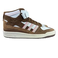 Adidas Forum Mid Chocolate To My Strawberry Brown Shoes Gy6802 Men's Sizes 9 - 11.5 New With Box. Follow Us! We List Lots Of New Shoes And Athletic Wear Daily! We Box Ship All Items Asap On The Same Business Day Until 12pm Est! Adidas Brown Round Toe Skate Shoes, Pink High-top Leather Skate Shoes, Pink Leather High-top Sneakers With Cushioned Footbed, Adidas Custom Pink High-top Sneakers, Adidas Pink High-top Custom Sneakers, Pink Adidas Custom High-top Sneakers, Casual Pink Adidas Basketball Shoes, Adidas Brown High-top Skate Shoes, Adidas Brown Sneakers With Cushioned Footbed