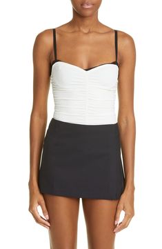 Miaou Renzo Ruched Mesh Tube Top | Nordstrom Mesh Tube Top, Top Crafts, Sweetheart Neck, Cami Tanks, Underwire Bra, Tube Top, Built In, Womens Tops, Nordstrom