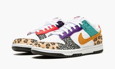 Womens Dunk Low, Safari Pattern, Popular Sneakers, Nike Sb Dunks Low, Animal Patterns, Stadium Goods, Sb Dunk, Nike Womens, Nike Dunk Low