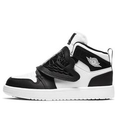 (BP) Air Jordan Sky Jordan 1 'Black White' BQ7197-010 (SNKR/Retro/Mid Top/Basketball) Sporty Black High-top Basketball Sneakers, Black Sporty High-top Basketball Sneakers, High-top Scratch-resistant Jordan Sports Shoes, White Scratch-resistant Jordan Shoes For Streetwear, Scratch-resistant High-top Jordan Sports Shoes, White Scratch-resistant Basketball Shoes For Streetwear, Black Casual Jordan Basketball Shoes, Casual Black Jordan Basketball Shoes, Black Casual Jordan Shoes For Basketball