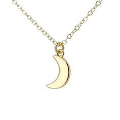 tiny crescent moon necklace, minimalist jewelry, gift for her, delicate necklace Well, well, well, would you look at that stunning crescent moon necklace! It's a bold yet delicate piece of jewelry that effortlessly adds a touch of mystical charm to any outfit. The crescent shape is universally recognized as a symbol of change and transition - making this necklace the perfect accessory for those times when you're feeling like one phase of life is slowly fading into another. Plus, there's somethin Everyday Half Moon Phase Necklace, Everyday Half Moon Charm Necklace, Minimalist Jewelry With Moon Charm, Minimalist Everyday Necklaces With Moon Phase, Minimalist Half Moon Phase Necklace, Dainty Moon Phase Necklace For Everyday, Dainty Crescent Jewelry With Delicate Chain, Dainty Crescent-shaped Jewelry With Delicate Chain, Minimalist Moon Charm Round Pendant Necklace