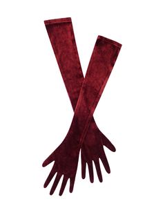 Ozella Burgundy Velvet Opera-length Gloves – Miss Circle Silicone Bra Inserts, Opera Length Gloves, Velvet Gloves, Women Gloves, Lizzie Hearts, Silicone Bra, Timeless Glamour, Embellished Belt, Red Gloves