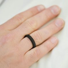 The Nova Ring collection combines simple elegance with the durability of stainless steel. Each ring is unique and showcases a different aspect of modern design.- MATERIAL TYPE: 316L stainless steel, black PVD plated- FINISH: Brushed Nova Ring, Minimal Ring, Gold Armband, Ring Collection, Jewelry For Men, Bracelet Cuir, Dragons Blood, Ring Black, Black Edition