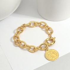 Brand Name: Lianfudai Bracelets Type: Chain & Link BraceletsGender: WomenMetals Type: Zinc AlloyFine or Fashion: FashionStyle: TRENDYMaterial: MetalChain Type: Link ChainItem Type: BraceletsCompatibility: All CompatibleShape\pattern: PLANTFunction: Period TrackerModel Number: D190175BSetting Type: Channel SettingClasp Type: MAGNETOccasion: Wedding / Engagement /Anniversary / ProposeStatement Earrings: Women BraceletType: Leather / Resin / Acrylic / Metal / CrystalFashion Earrings: Women Gold Col Bohemian Gold Alloy Bracelets, Bohemian Gold Charm Bracelet With Adjustable Chain, Gold Alloy Chain Charm Bracelet, Gold Alloy Round Bracelets, Gold Alloy Charm Bracelet With Chain Details, Gold Bohemian Chain Bracelets, Gold Alloy Chain Bracelet, Gold Alloy Bangle Bracelet, Gold Chain Bracelet In Alloy